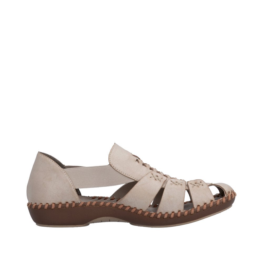 Pantofi din Piele Naturala Rieker M1679 - 60 - Rieker - amely.ro