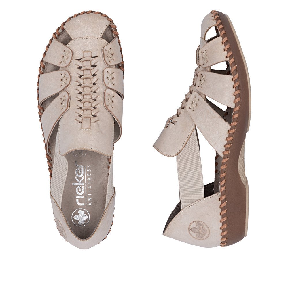 Pantofi din Piele Naturala Rieker M1679 - 60 - Rieker - amely.ro