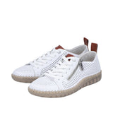 Pantofi din Piele Naturala Rieker N2405 - 80 - Rieker - amely.ro