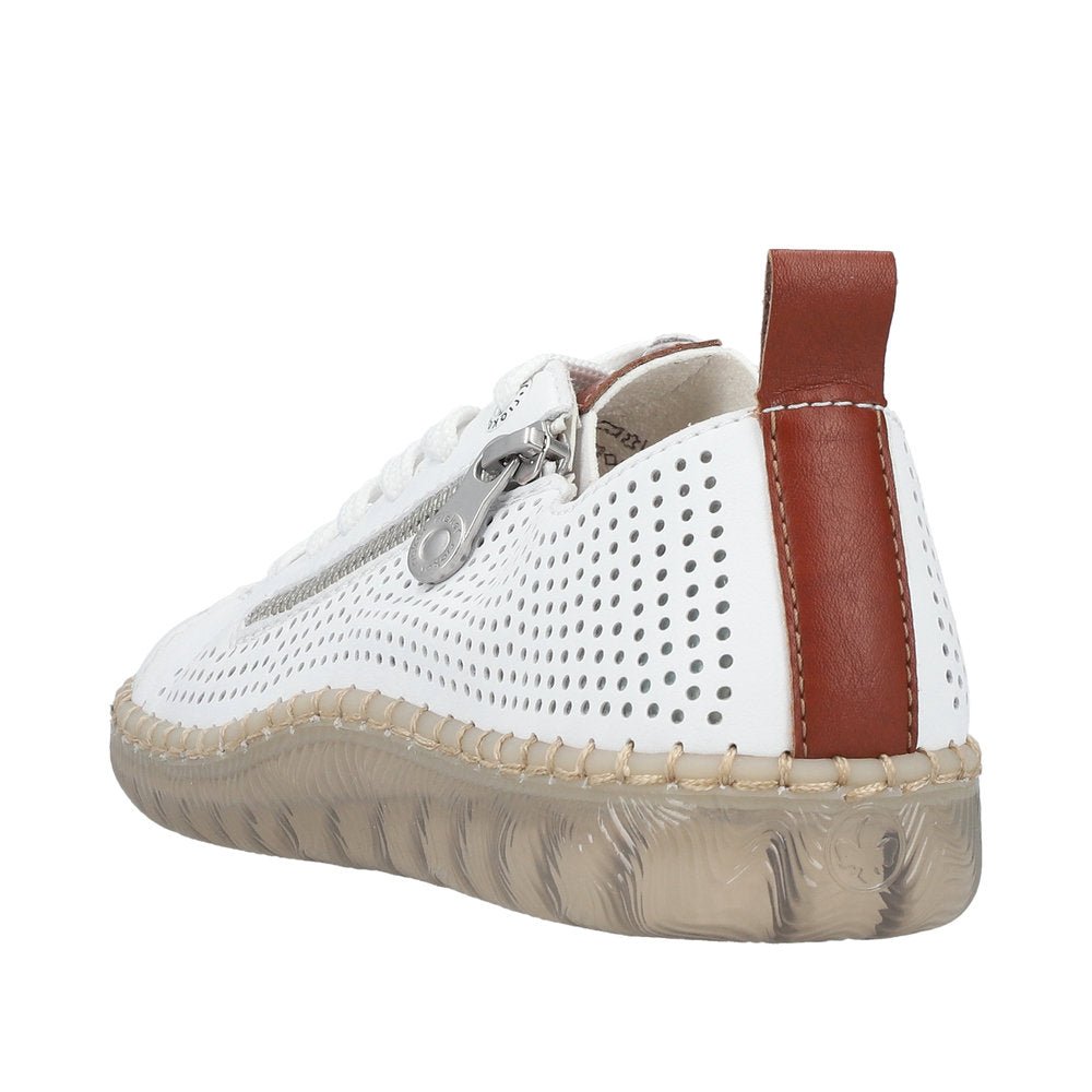 Pantofi din Piele Naturala Rieker N2405 - 80 - Rieker - amely.ro