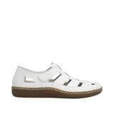 Pantofi din Piele Naturala Rieker N2453 - 80 - Rieker - amely.ro