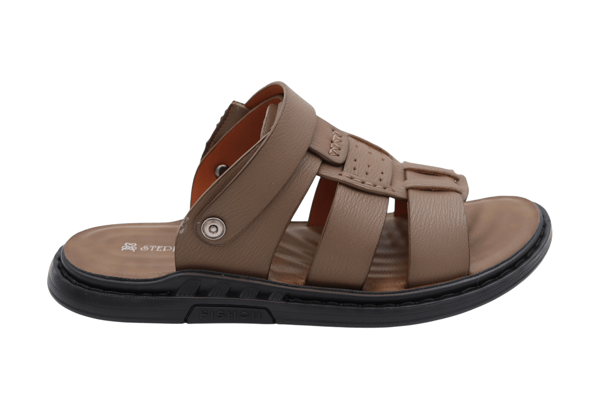 Sandale Barbatesti din Piele Naturala Stephano 1S8535 - Stephano - amely.ro