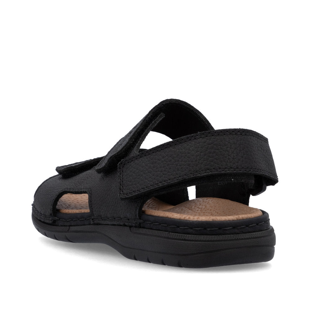 Sandale Barbati Piele Naturala Rieker RIEK 25558 - Rieker - amely.ro