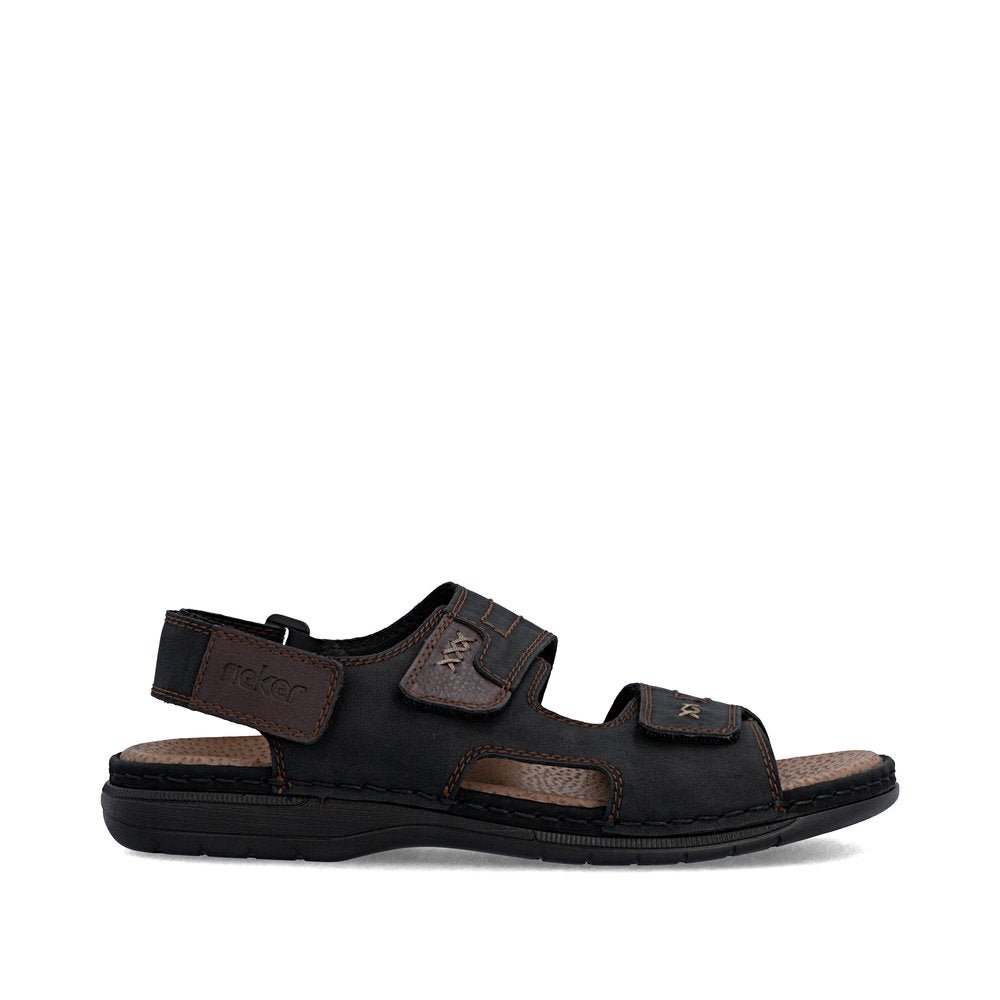 Sandale Barbati Piele Naturala Rieker RIEK 25561 - Rieker - amely.ro