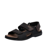 Sandale Barbati Piele Naturala Rieker RIEK 25561 - Rieker - amely.ro