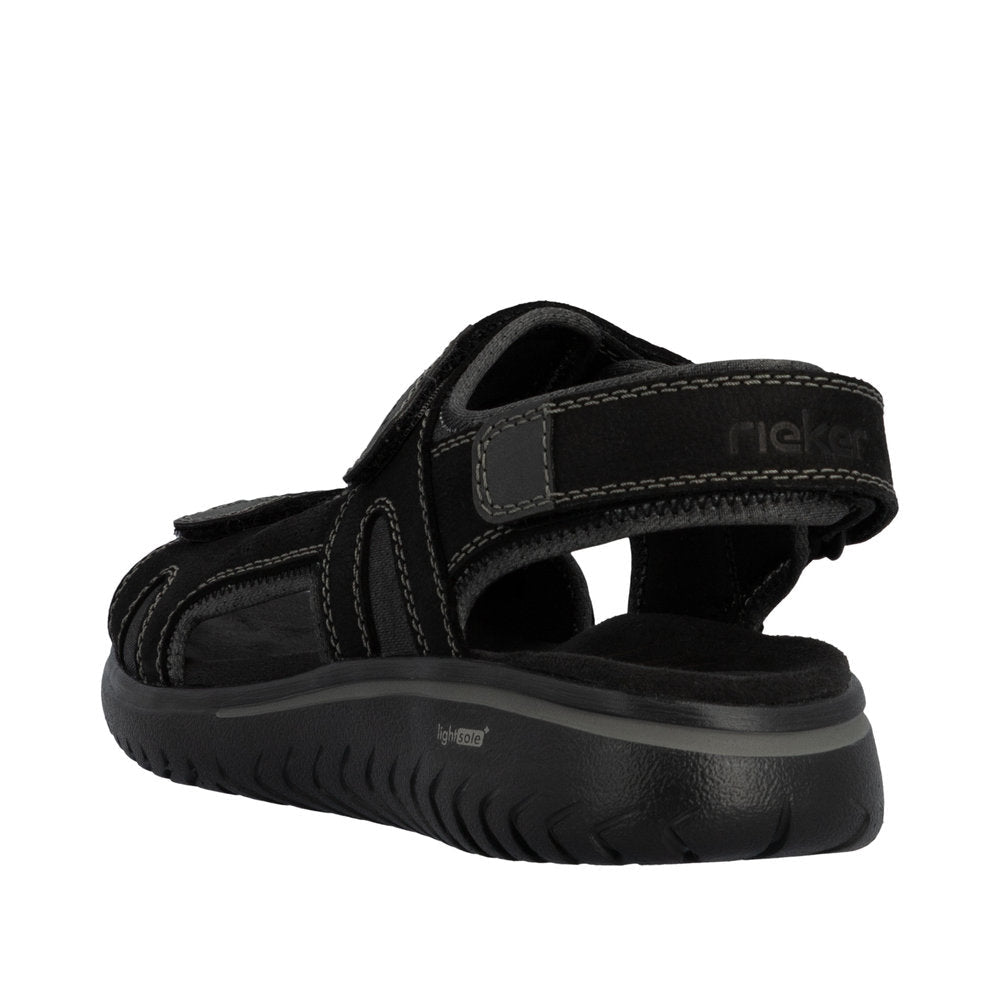 Sandale Barbati Piele Naturala Rieker RIEK 26450 - Rieker - amely.ro