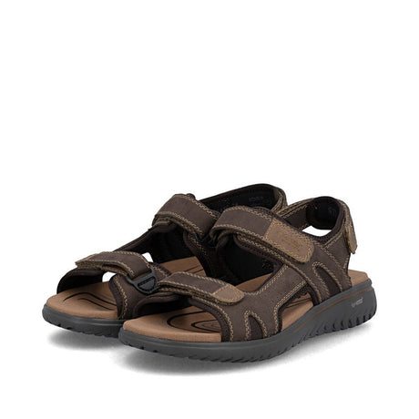 Sandale Barbati Piele Naturala Rieker RIEK 26450 - Rieker - amely.ro
