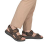 Sandale Barbati Piele Naturala Rieker RIEK 26450 - Rieker - amely.ro