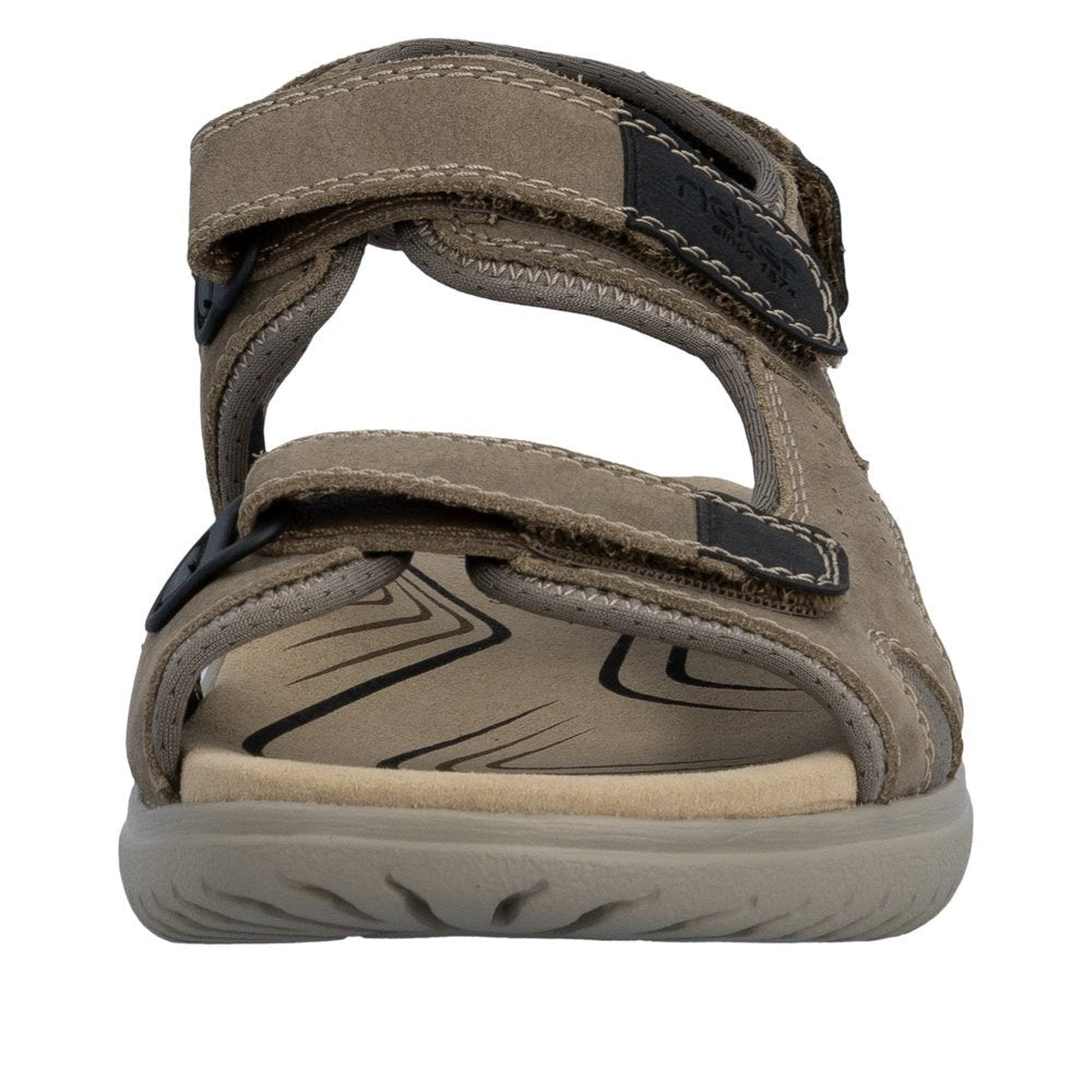 Sandale Barbati Piele Naturala Rieker RIEK 26450 - Rieker - amely.ro