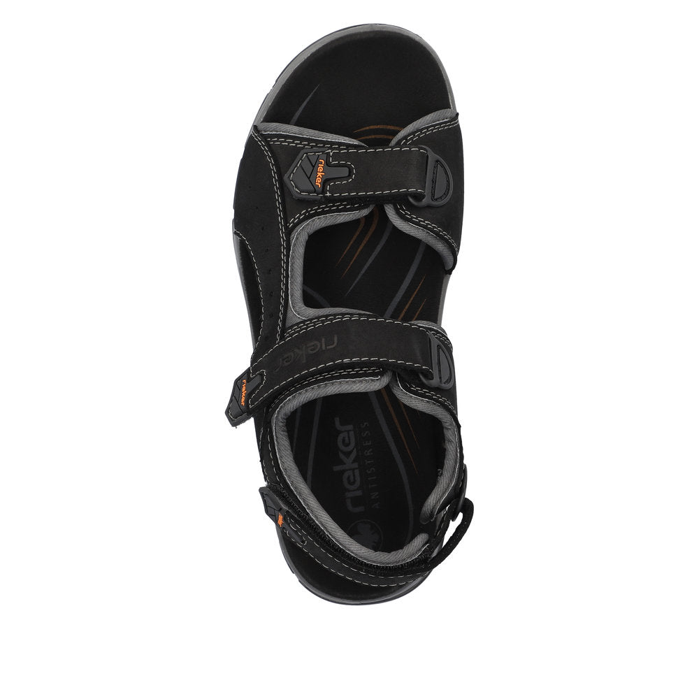 Sandale Barbati Piele Naturala Rieker RIEK 26951 - Rieker - amely.ro
