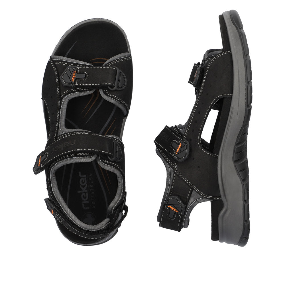 Sandale Barbati Piele Naturala Rieker RIEK 26951 - Rieker - amely.ro