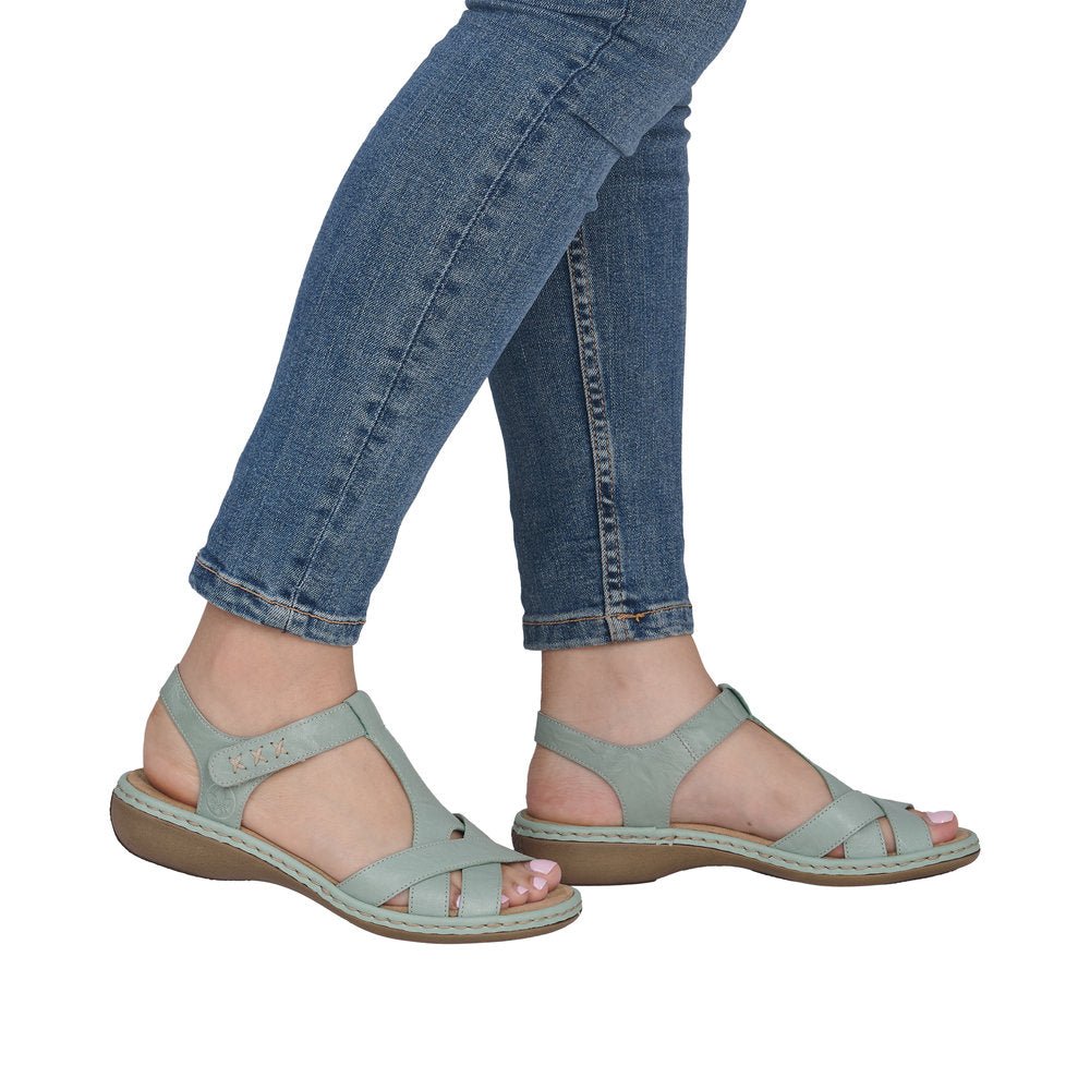 Sandale Dama Piele Naturala Rieker RIEK 65919 - Rieker - amely.ro