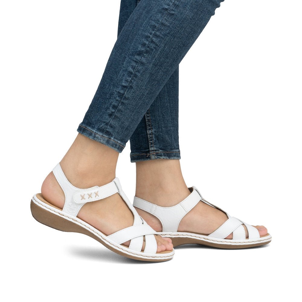 トロイアルケ Sandale Dama Piele Naturala Rieker RIEK 65919 – amely.ro