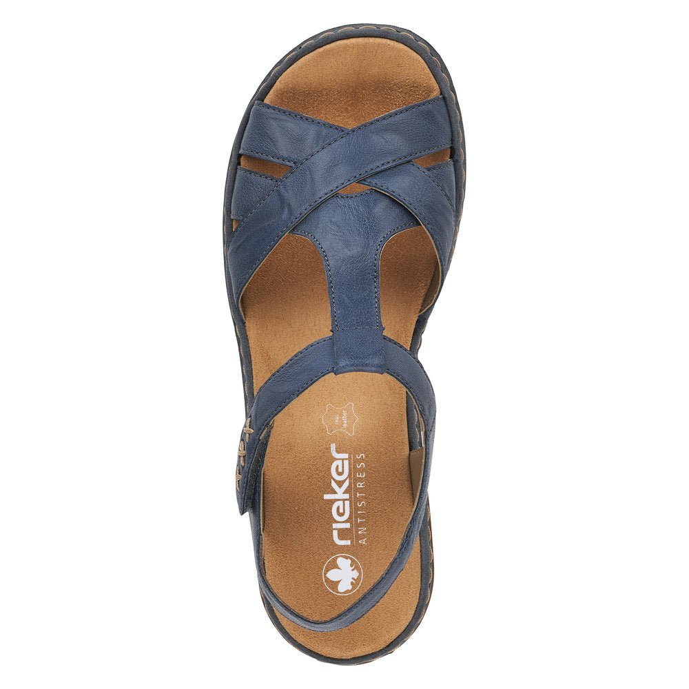 Sandale Dama Piele Naturala Rieker RIEK 65919 - Rieker - amely.ro