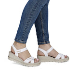 Sandale Dama Piele Naturala Rieker RIEK 67497 - Rieker - amely.ro