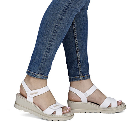 Sandale Dama Piele Naturala Rieker RIEK 67497 - Rieker - amely.ro