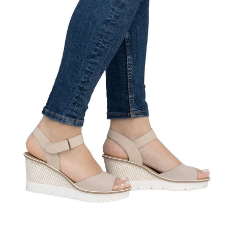 Sandale Dama Piele Naturala Rieker RIEK 68590 - Rieker - amely.ro