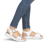 Sandale Dama Piele Naturala Rieker RIEK D1J51 - Rieker - amely.ro