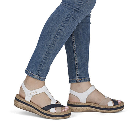 Sandale Dama Piele Naturala Rieker RIEK V0919 - Rieker - amely.ro