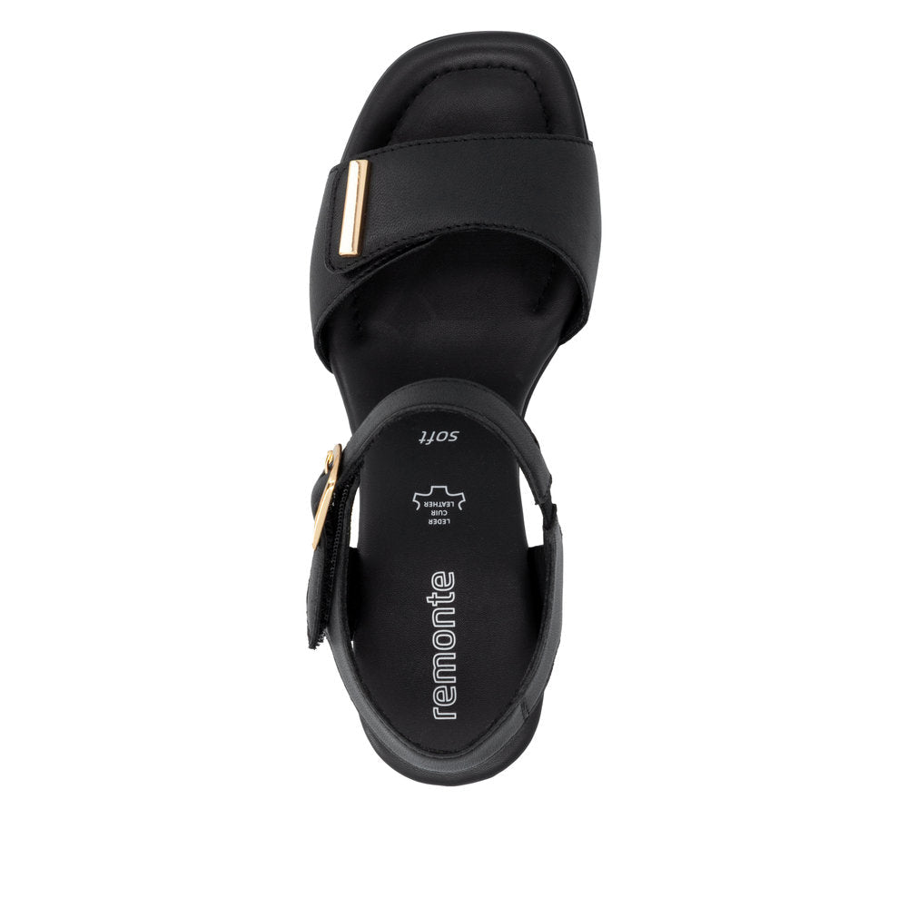 Sandale din Piele Naturala Remonte D1K54 - 00 - Remonte - amely.ro