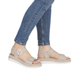 Sandale din Piele Naturala Remonte D3P53-62 - Remonte - amely.ro