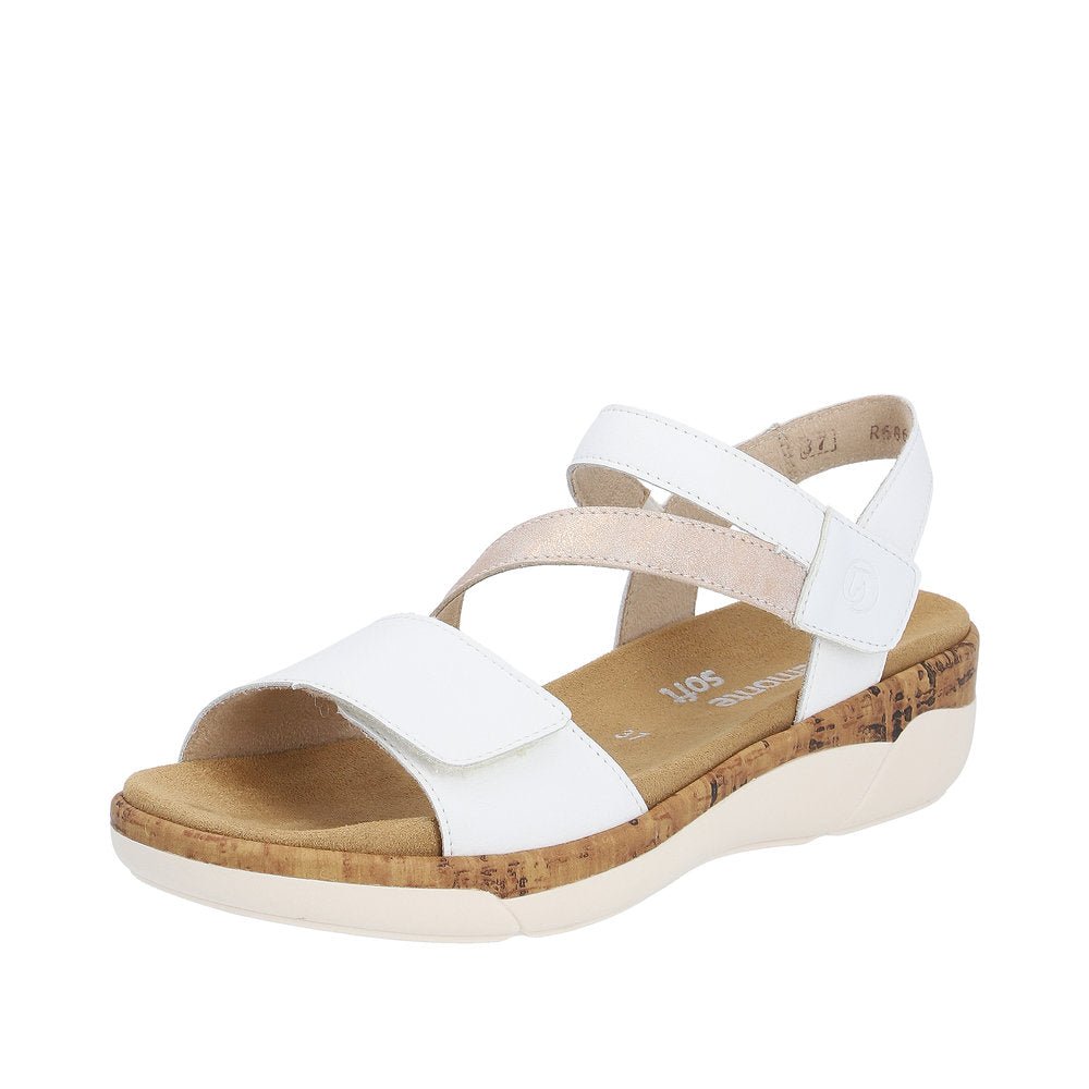 Sandale din Piele Naturala Remonte R6860 - 80 - Rieker - amely.ro
