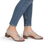 Sandale din Piele Naturala Rieker 62662 - 62 - Rieker - amely.ro