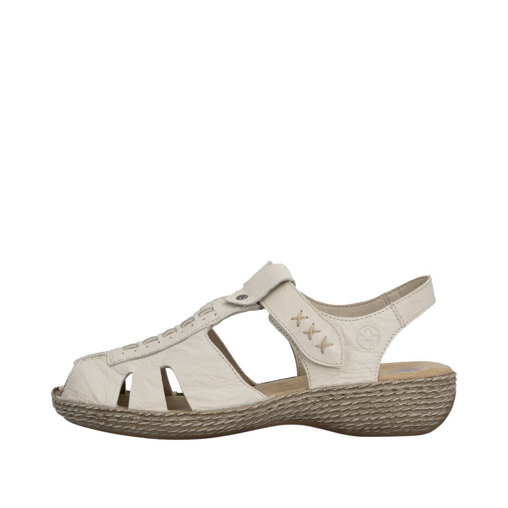 Sandale din Piele Naturala Rieker 658B3 - 60 - Rieker - amely.ro