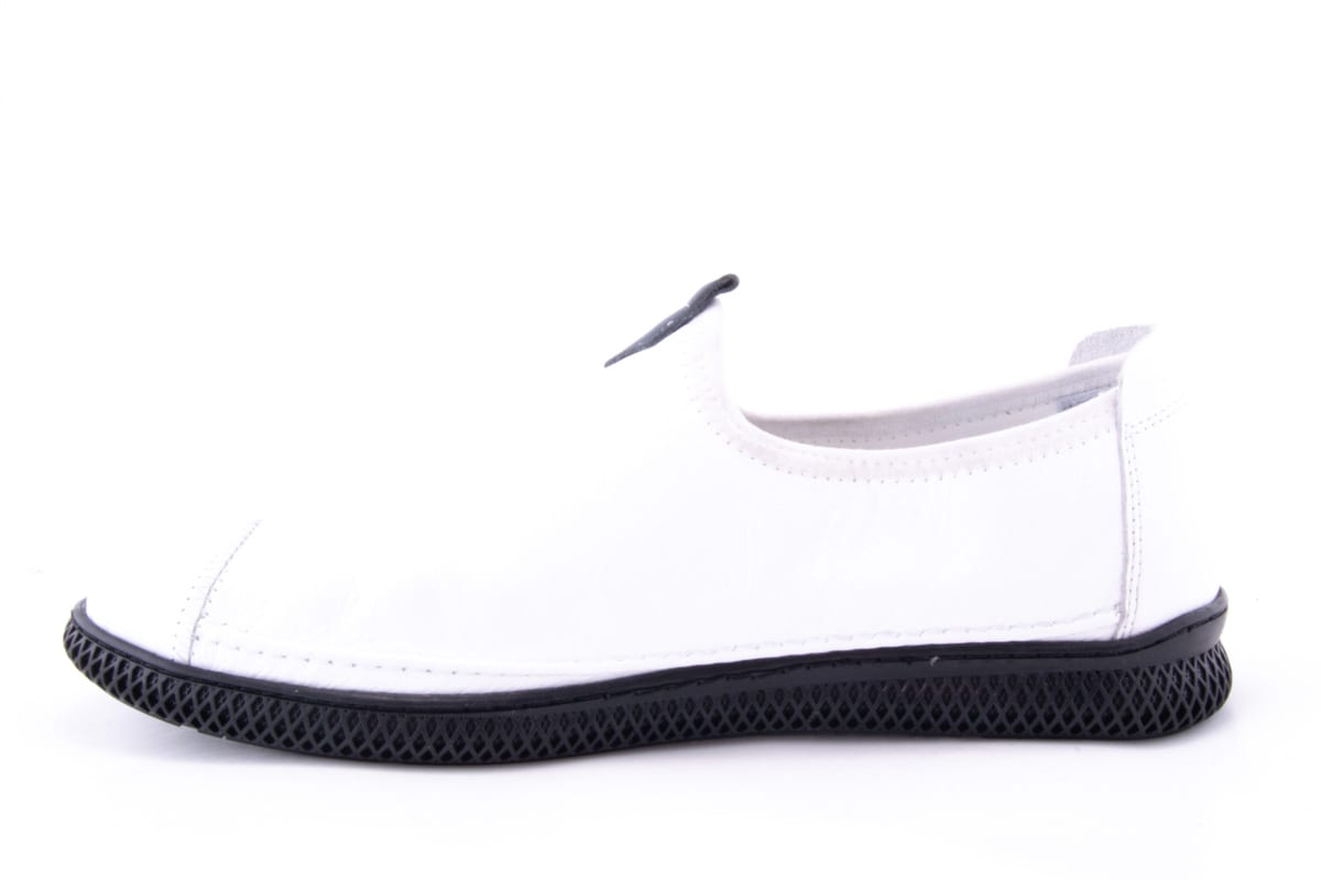 Pantofi Barbati Piele Naturala De Vitel Claudio Casini Cart 1048 /Alb