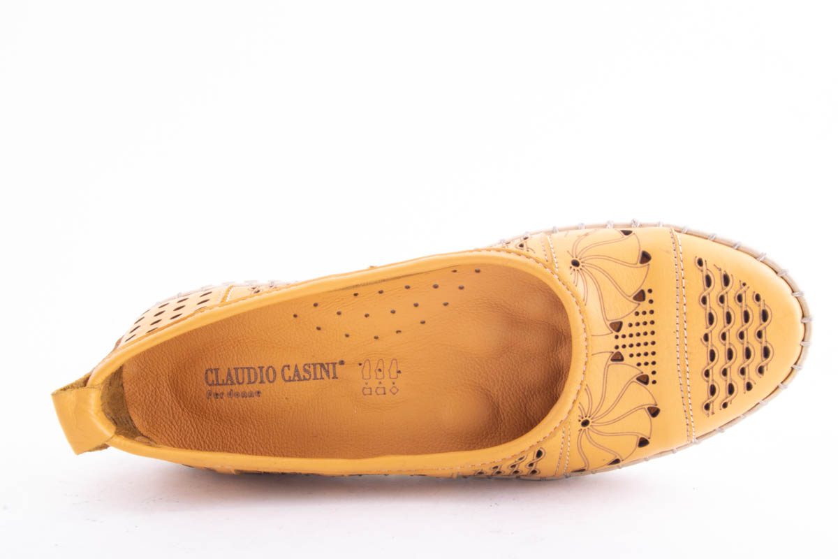 Pantofi Dama Piele Naturala De Vitel Claudio Casini Cart Ft556 /Glb
