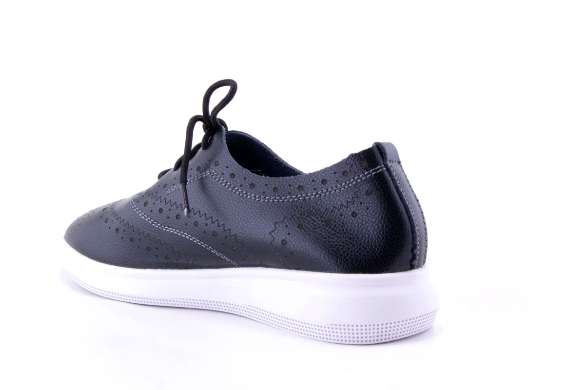 Pantofi Dama Etore Piele Naturala Bell 2020-1 /Negru