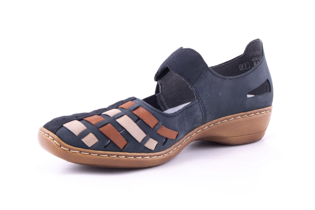 Pantofi Dama Rieker Piele Naturala Riek 41369 /Abd