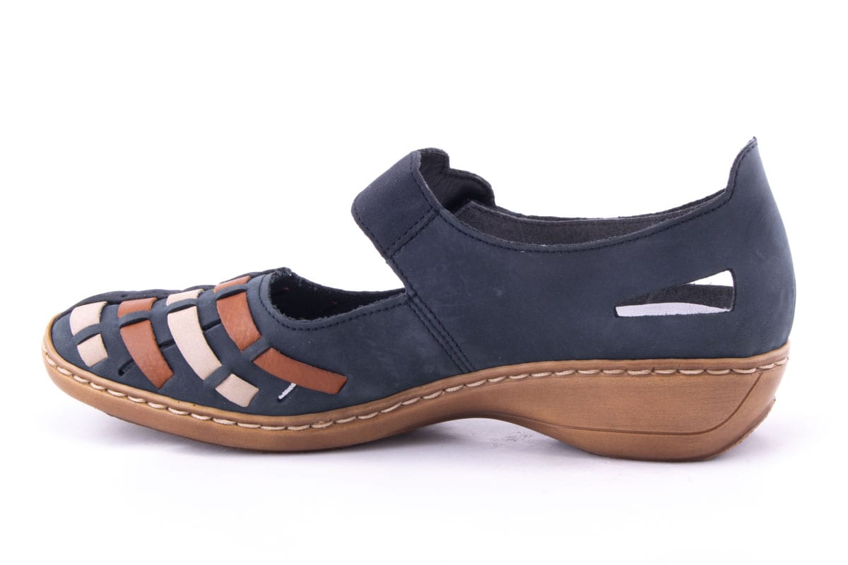 Pantofi Dama Rieker Piele Naturala Riek 41369 /Abd