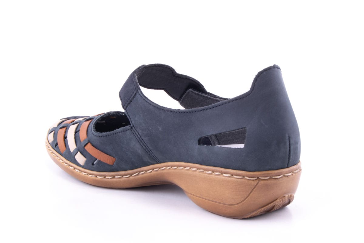 Pantofi Dama Rieker Piele Naturala Riek 41369 /Abd