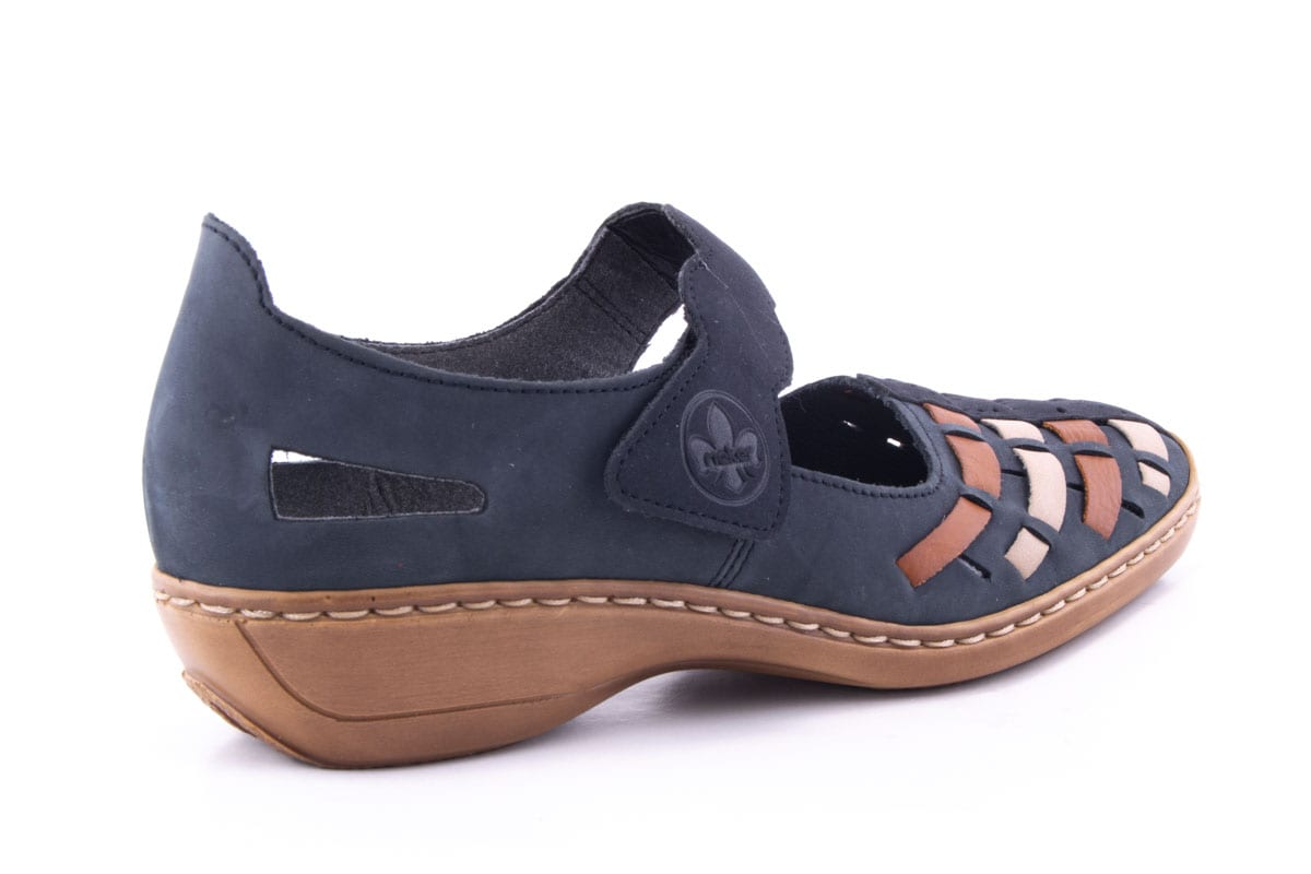 Pantofi Dama Rieker Piele Naturala Riek 41369 /Abd