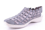 Pantofi Dama Rieker Piele Naturala Riek 413V8 /Gri