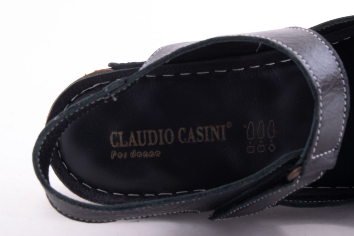 Sandale Dama Piele Naturala De Vitel Claudio Casini Cart 148S/ N