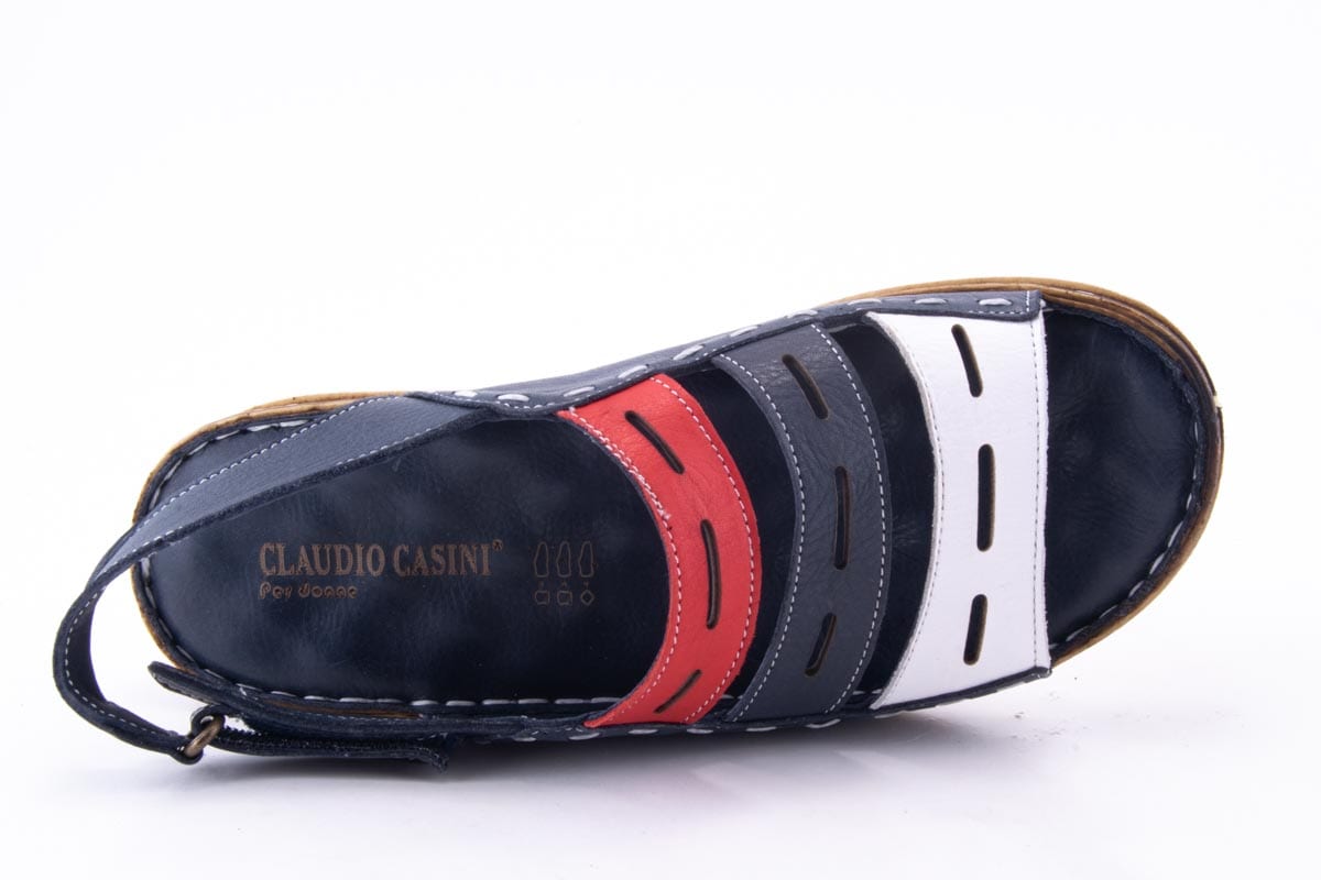 Sandale Dama Piele Naturala De Vitel Claudio Casini Cart 4619-1 /Tom